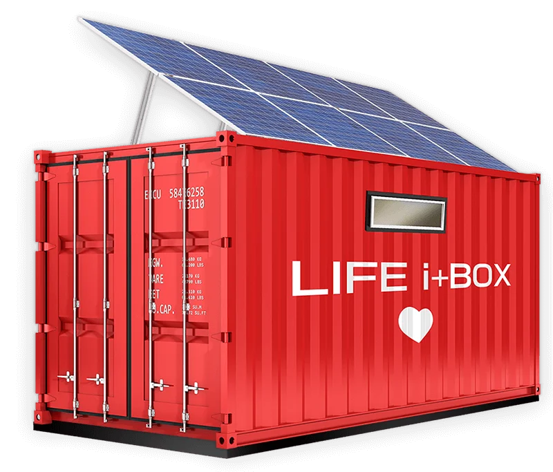 防災備蓄コンテナ LIFE i+BOX 10ft 外観
